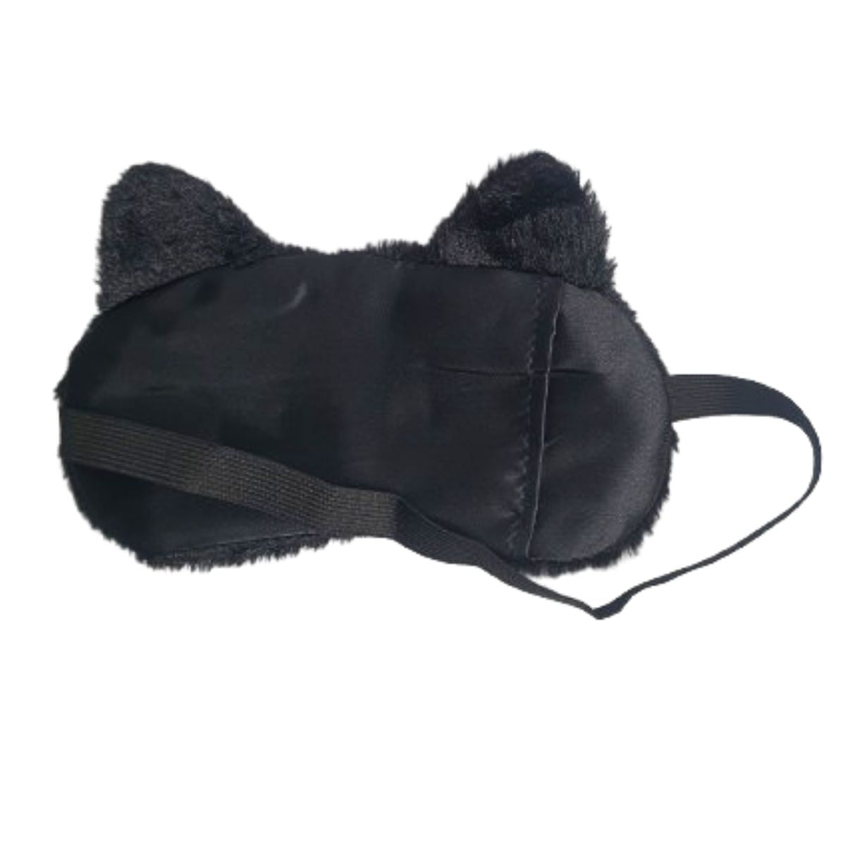 Máscara De Descanso / Tapa Olhos Pelúcia Gato Preto Máscara De Descanso / Tapa Olhos Pelúcia Gato Preto